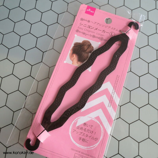 Chignon Twist, japanischer Haarknoten Hilfe