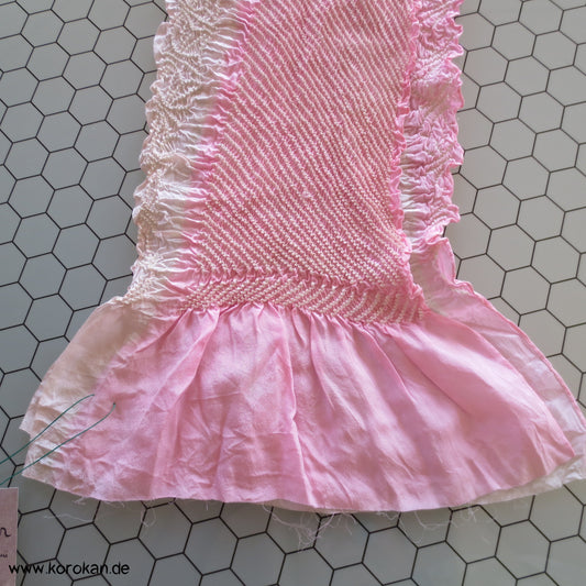 Shibori Farbverlauf diagonal Obiage