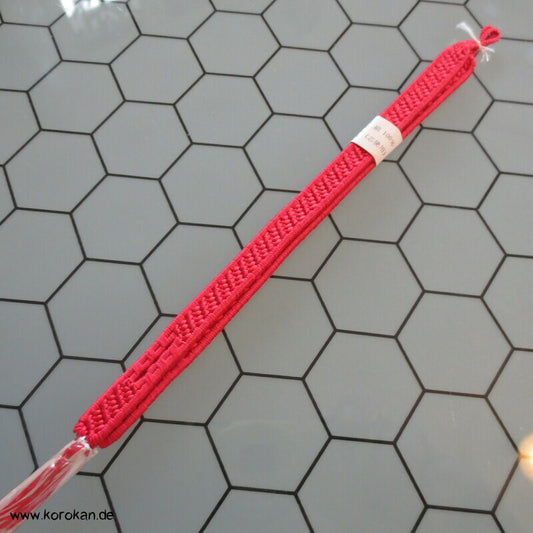 Haori Himo - Seide, rot