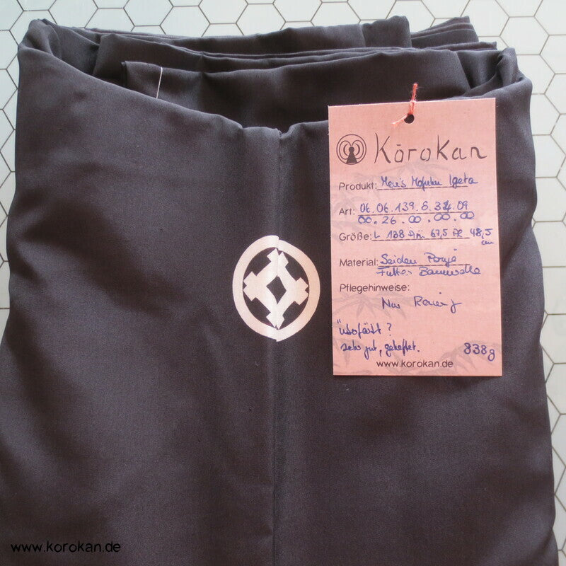 Montsuki 5 Igeta Mon Haori gewebtes Torii Futter