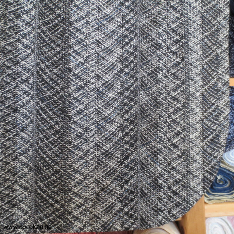 diagonal geflochtene Seide Dochugi Kimonojacke