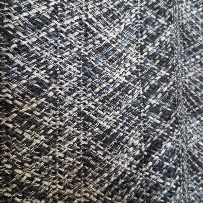 diagonal geflochtene Seide Dochugi Kimonojacke