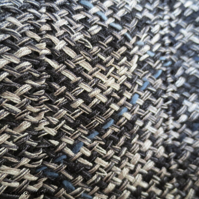 diagonal geflochtene Seide Dochugi Kimonojacke