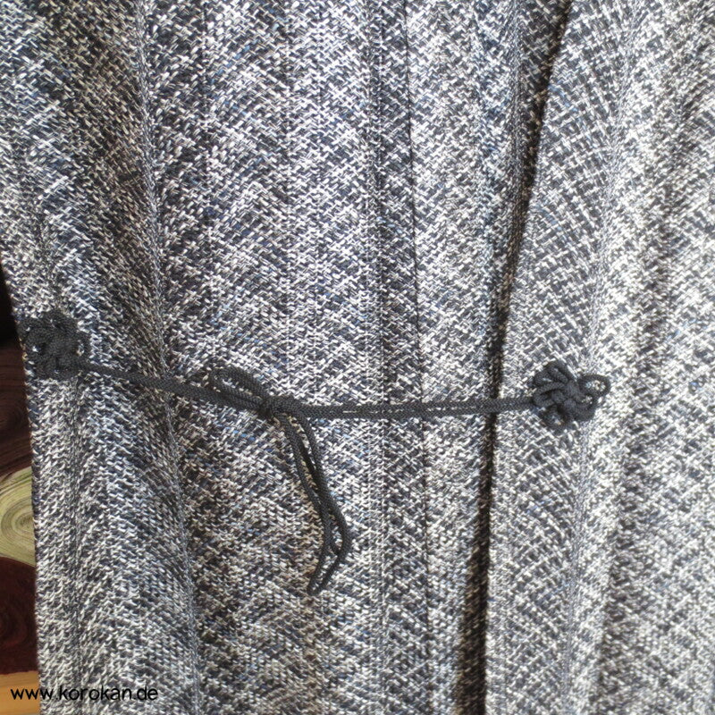 diagonal geflochtene Seide Dochugi Kimonojacke