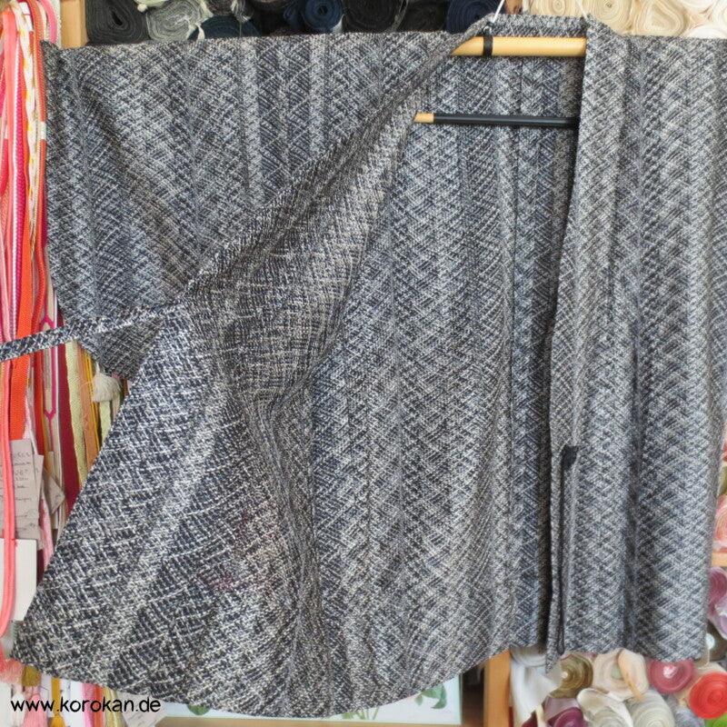 diagonal geflochtene Seide Dochugi Kimonojacke