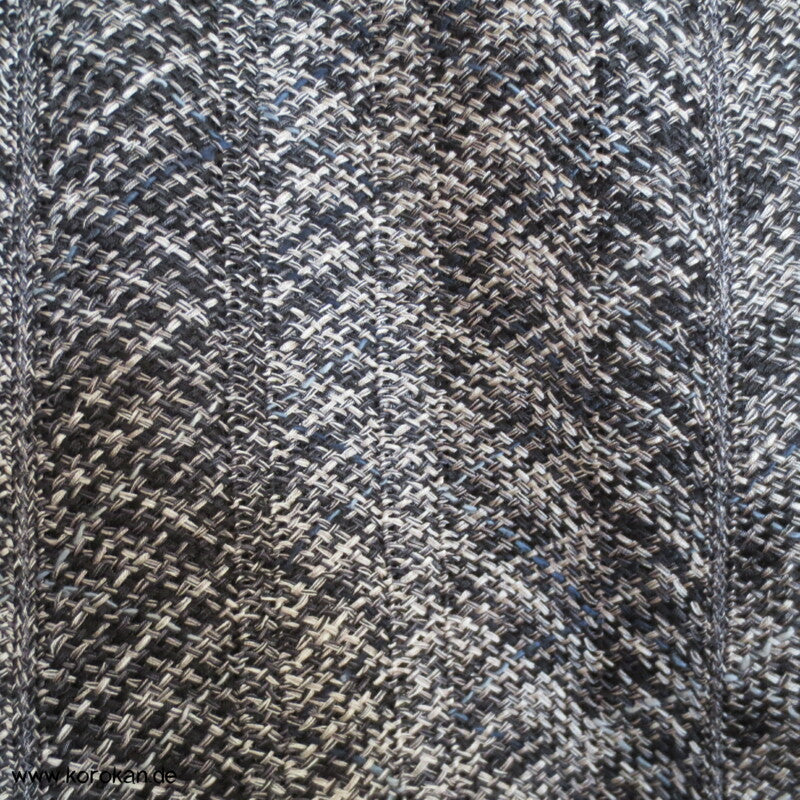 diagonal geflochtene Seide Dochugi Kimonojacke