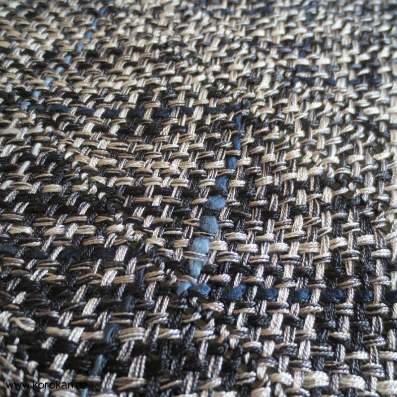 diagonal geflochtene Seide Dochugi Kimonojacke