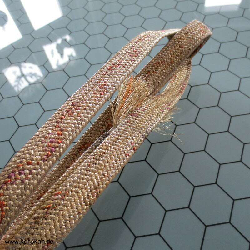 Fischschuppen Obijime, Seide / Lurex, schillernde Oberfläche