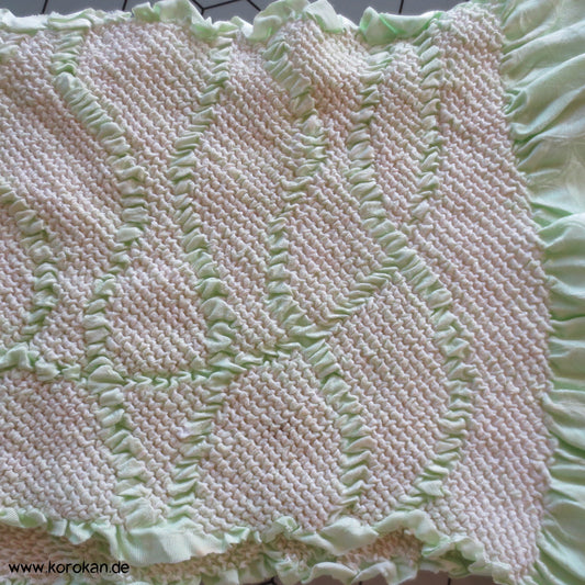 Shibori Shippo überlappende Kreise Obiage