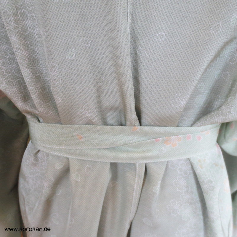 Wickelhemd / Tunika reine Kimono Seide, Zero Waste