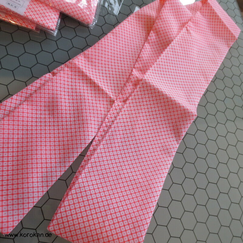 Datejime / Himo Kimono Bindeband Kanoko Dot mit Mittelverstärkung