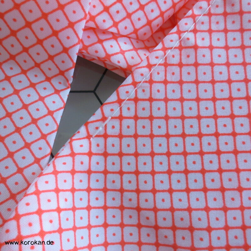 Datejime / Himo Kimono Bindeband Kanoko Dot mit Mittelverstärkung