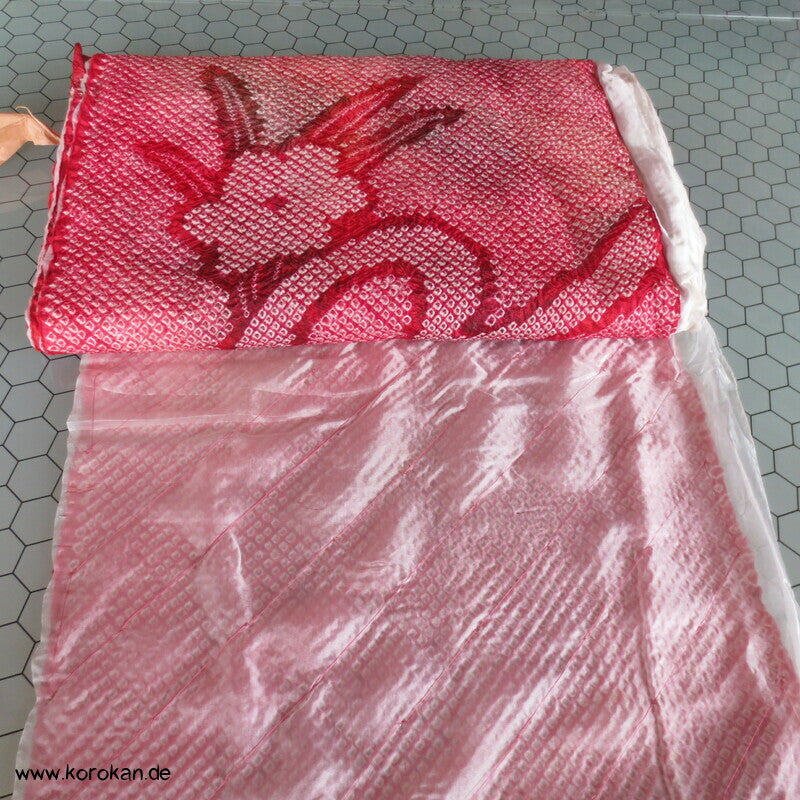 Karieba Haori Kimono Full Shibori, komplett pikiert