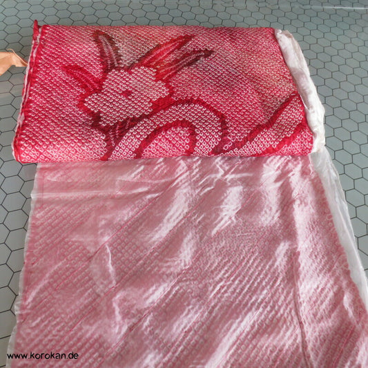 Karieba Haori Kimono Full Shibori, komplett pikiert