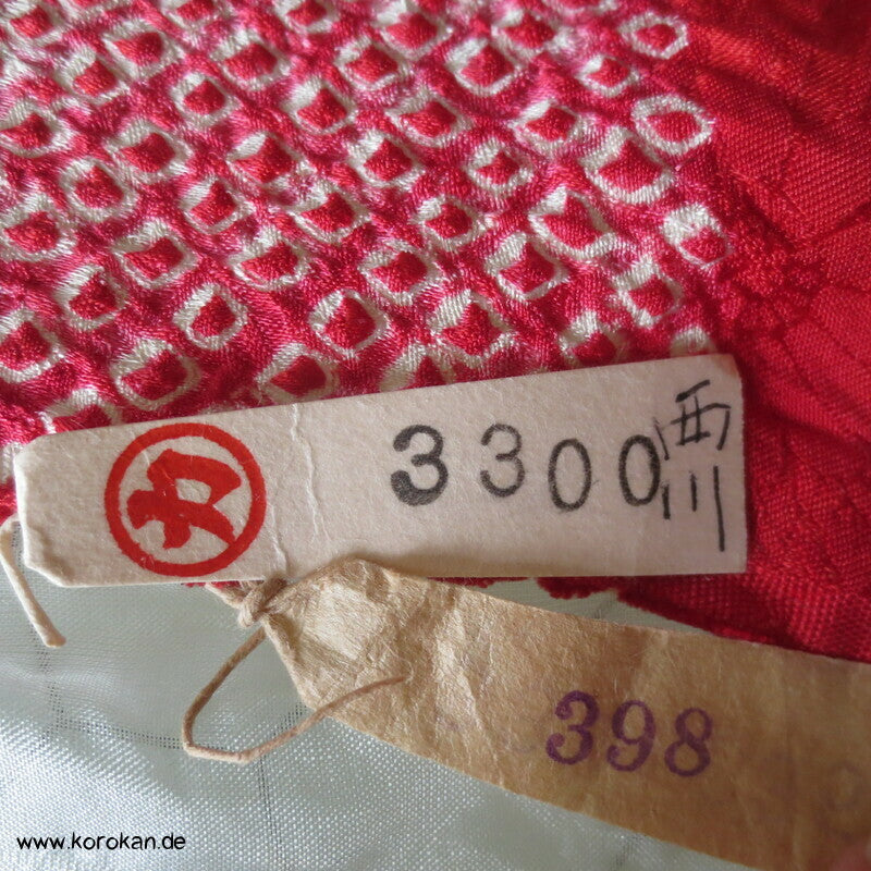 Karieba Haori Kimono Full Shibori, komplett pikiert