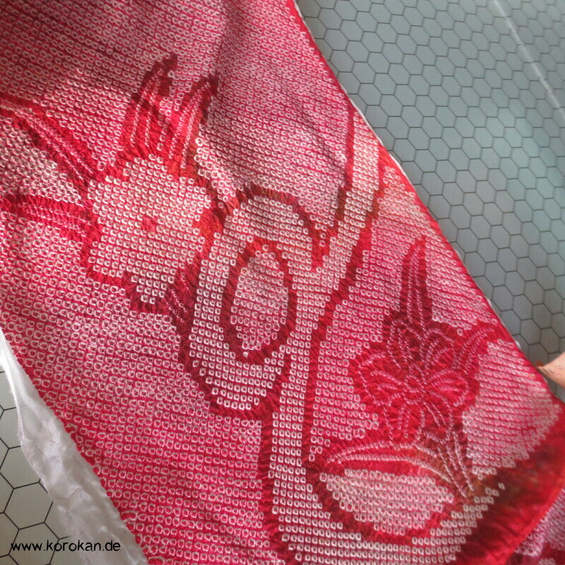 Karieba Haori Kimono Full Shibori, komplett pikiert