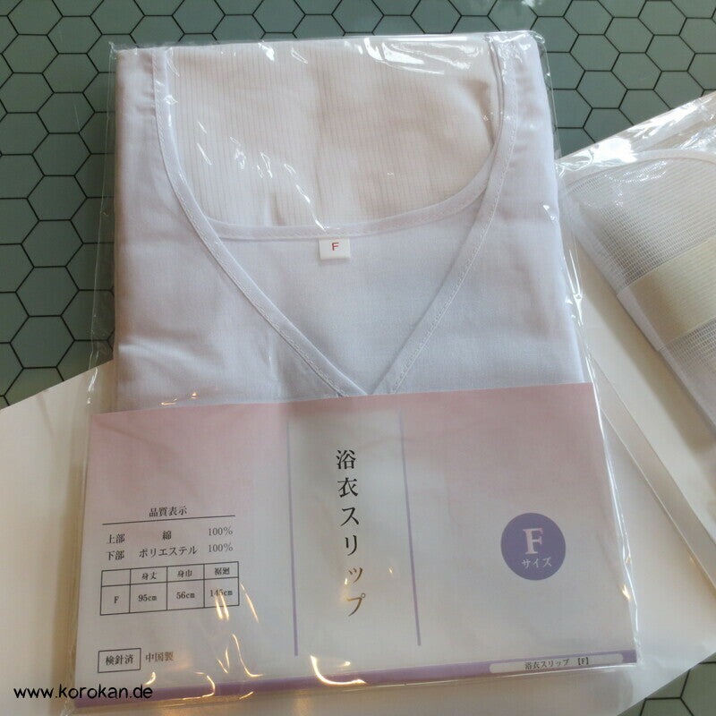 Set für Yukata Kimono: Juban, Himo, Korin, Maeita, Datejime
