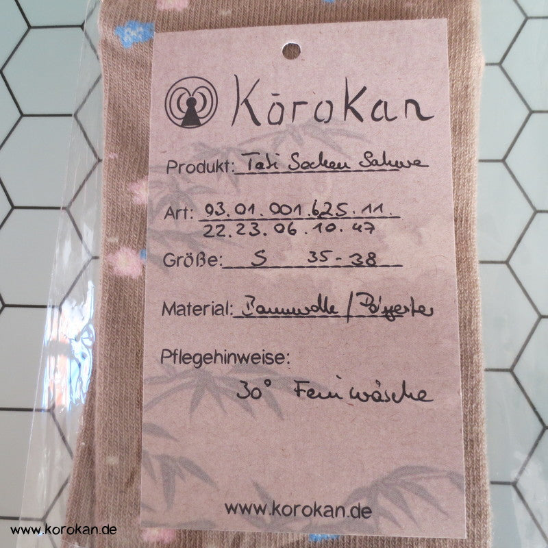 japanische Baumwoll Zehentrenner Socken