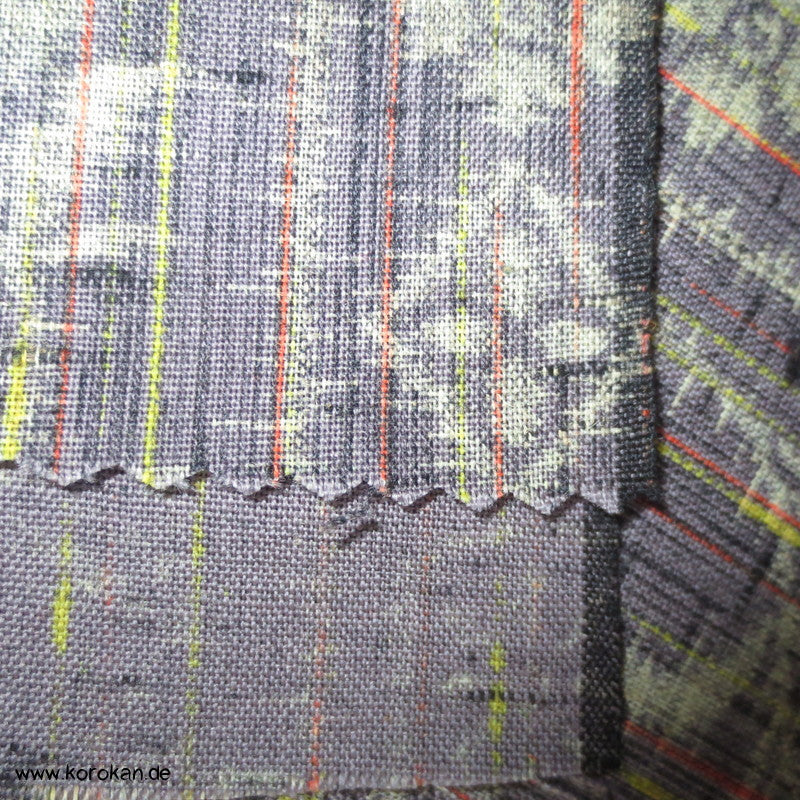 Sarasa Streifen Kimono Wollstoff