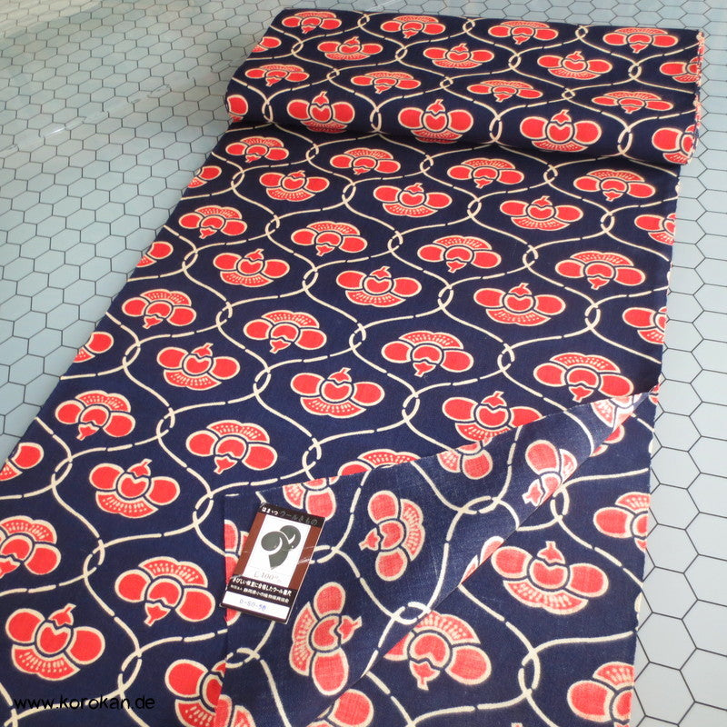 Tatewaku Kamelien Kimono Wolle