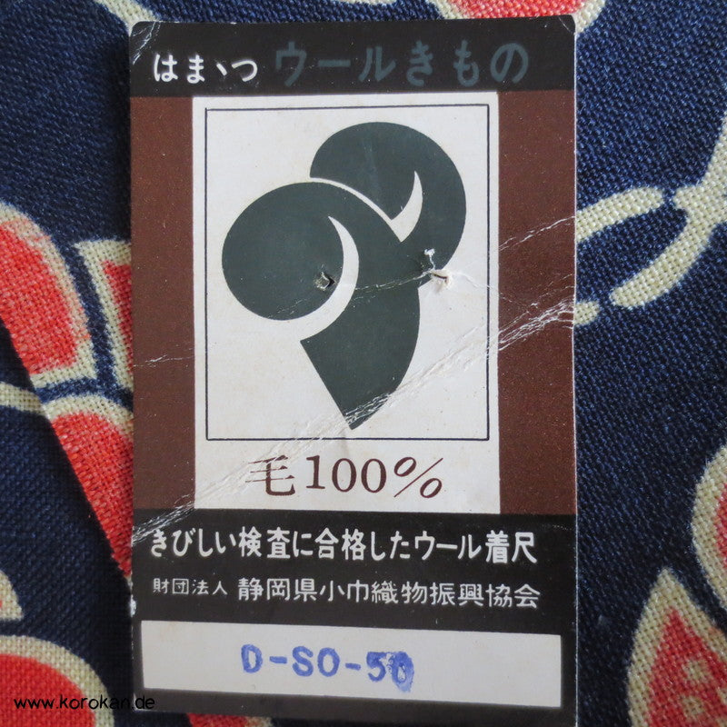 Tatewaku Kamelien Kimono Wolle