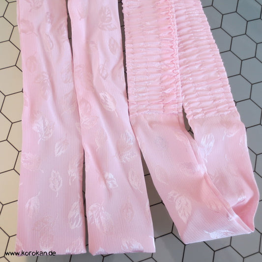 rosa Himo mit zwei elastischen Abschnitten