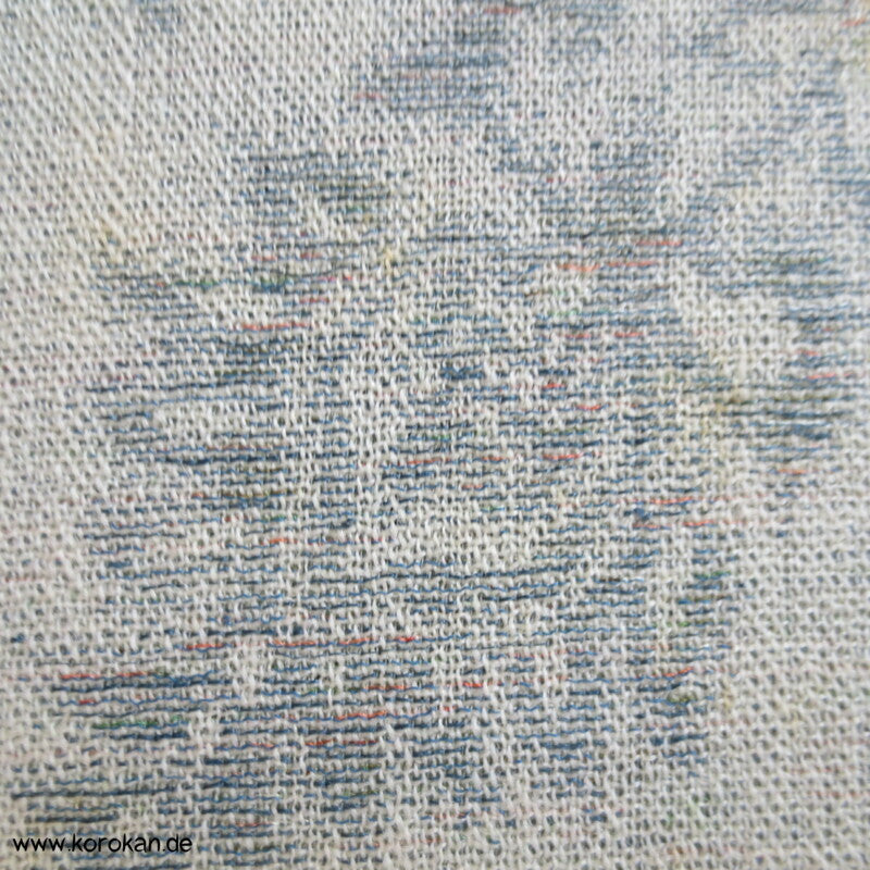 geometrischer Kimono Wolljacquard