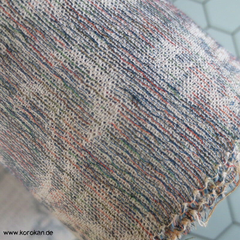 geometrischer Kimono Wolljacquard
