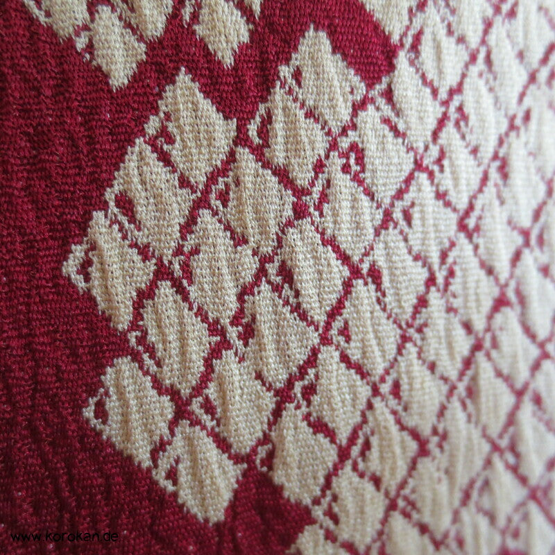 gewebtes Kanoko, Zweige, festlicher Komon Kimono