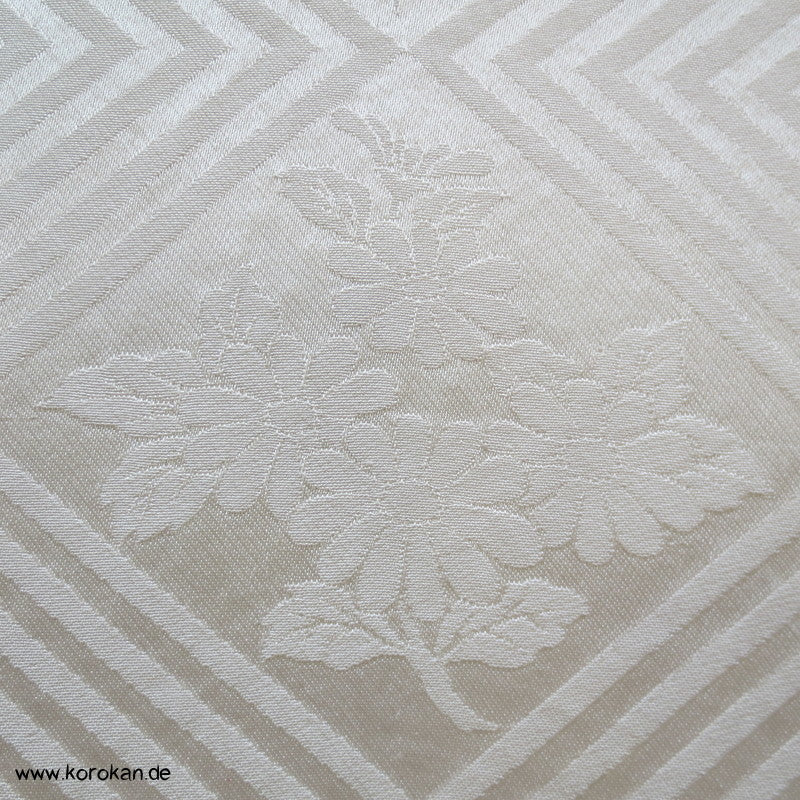 Shibori lila Wolke Seidendamast Kimono Tanmono
