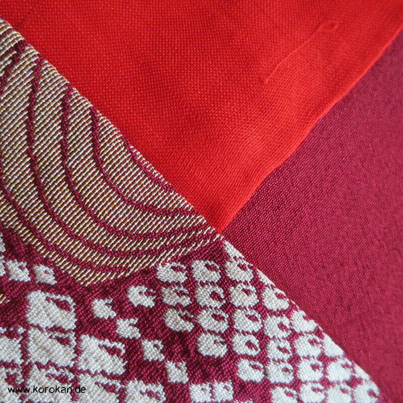 gewebtes Kanoko, Zweige, festlicher Komon Kimono