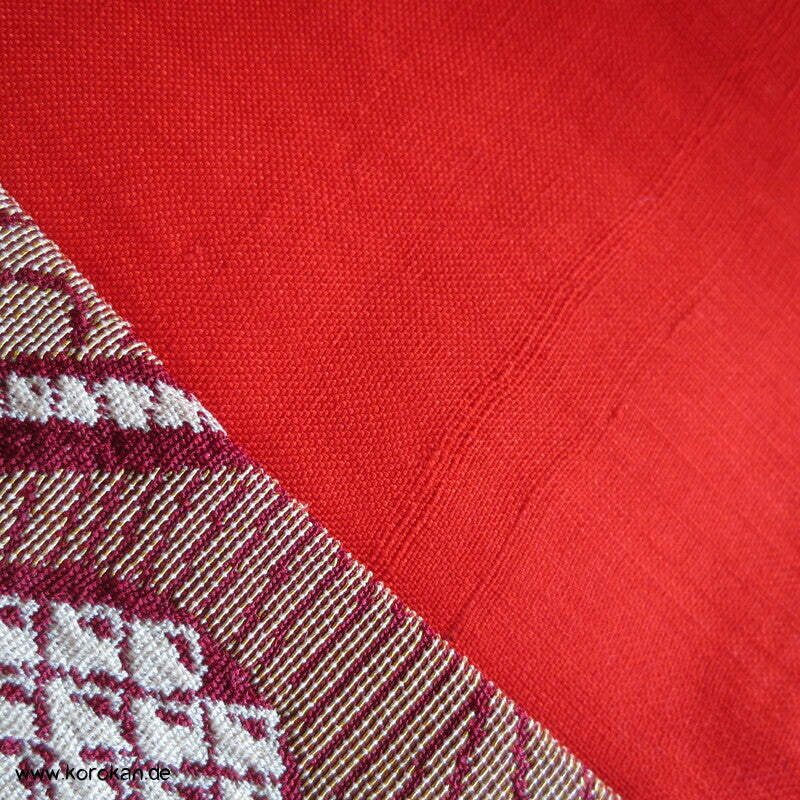 gewebtes Kanoko, Zweige, festlicher Komon Kimono
