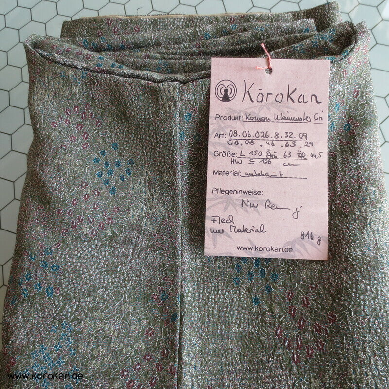 Millefleur kleingemustert gewebter Jacquard Komon Kimono