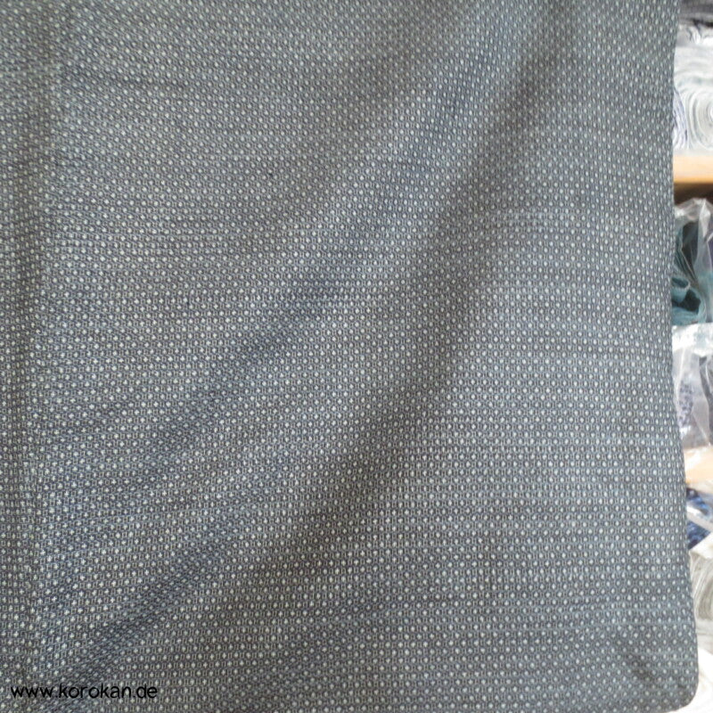 gewebter Fuji San Futter, Kasuri Tsumugi Seiden Haori Jacke