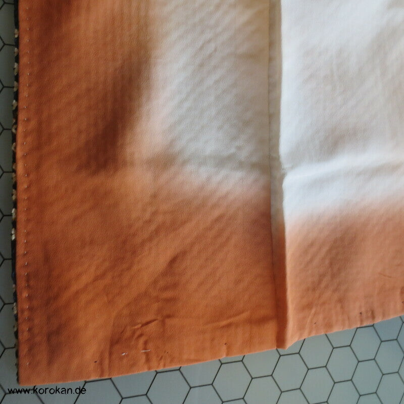 Komon Kimono Full Shibori Seiden Kikko diagonales Tatewaku