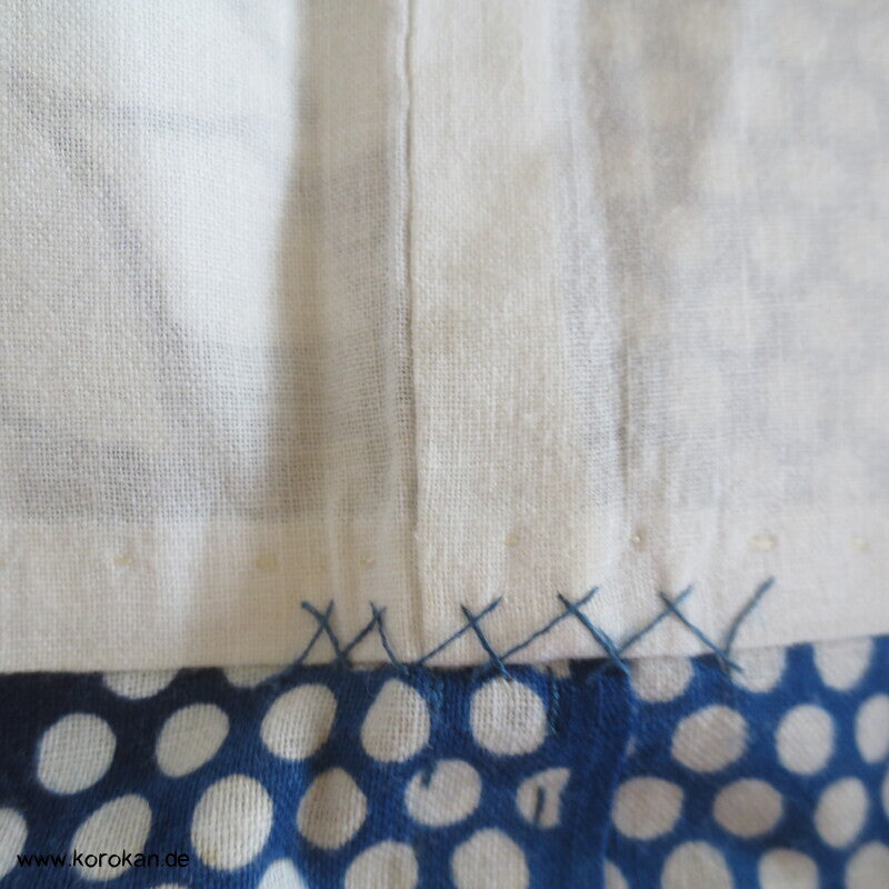 handgenähter japanischer Yukata Kimono, Chrysanthemen