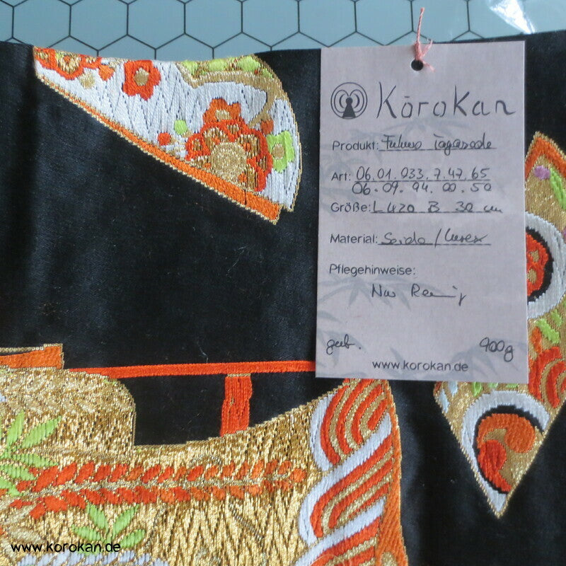 Tagasode, Kimonoständer Seiden Brokat Fukuro Obi Kimonogürtel