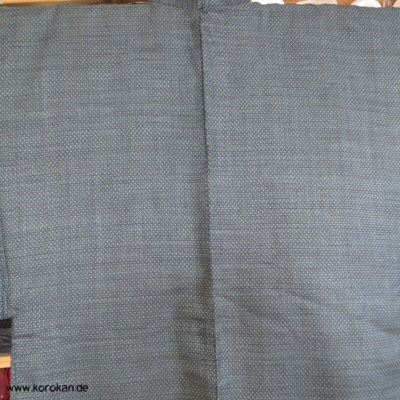gewebter Fuji San Futter, Kasuri Tsumugi Seiden Haori Jacke