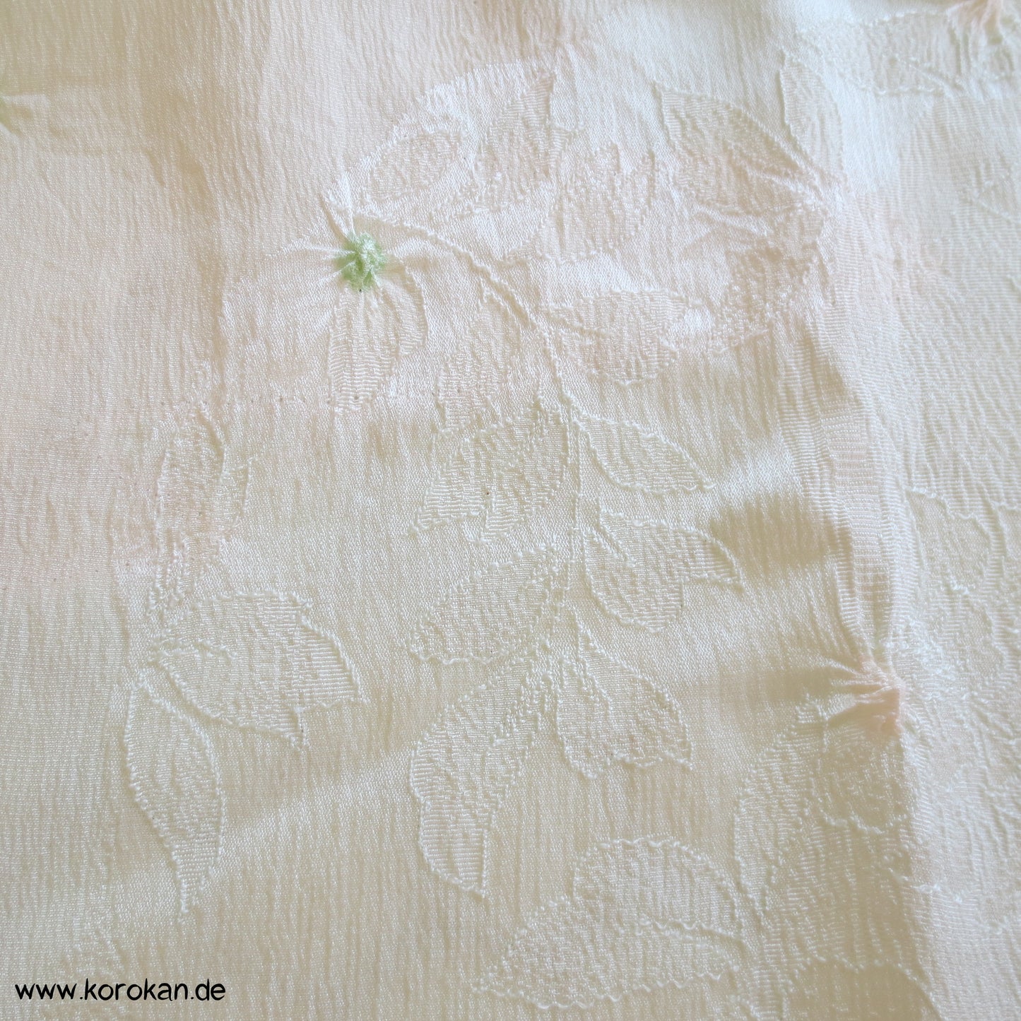 Shibori zartgrün Obiage, leicht