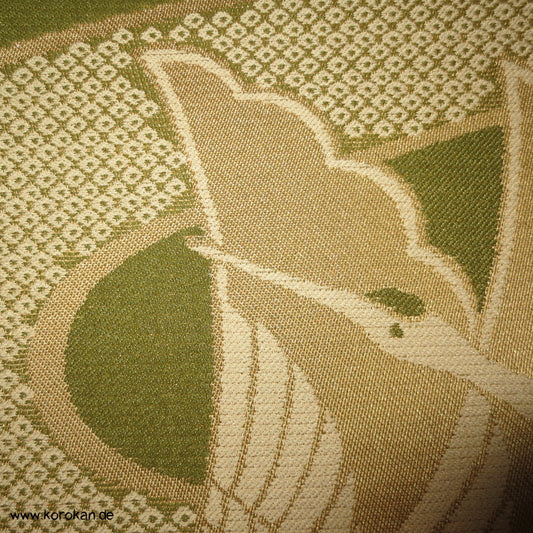 Kraniche doppelseitiger Zabuton - Kissen Stoff