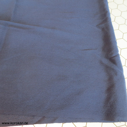 Bambus vor Wellen Shibori Heko Obi - Chirimen Crepe