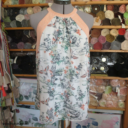 Kraniche im Flug Neckholder Top