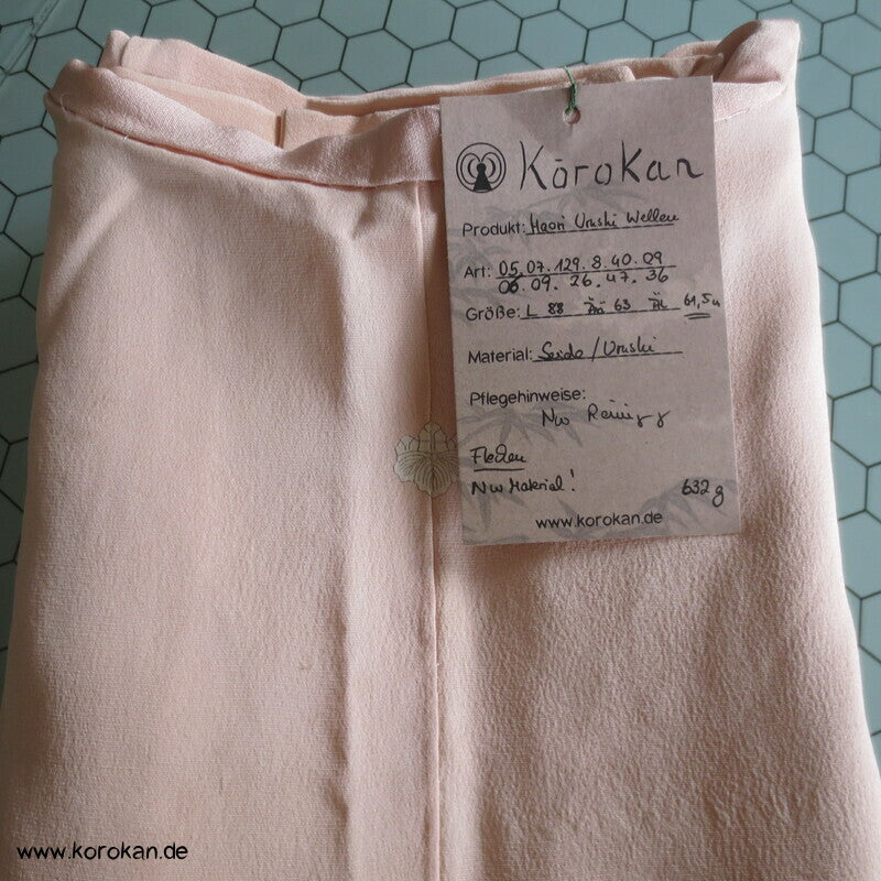 Urushi Tsunami in sakura rosa Haori Kimono Jacke