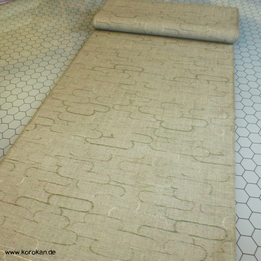 Nebelschwaden zarter weicher Kimono Wolljacquard