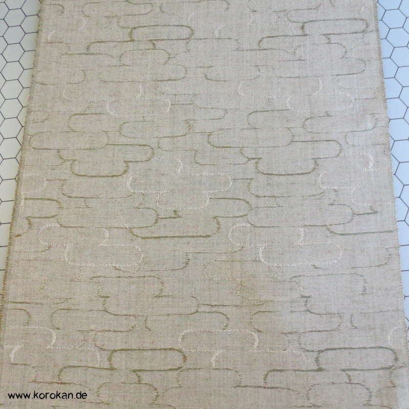 Nebelschwaden zarter weicher Kimono Wolljacquard