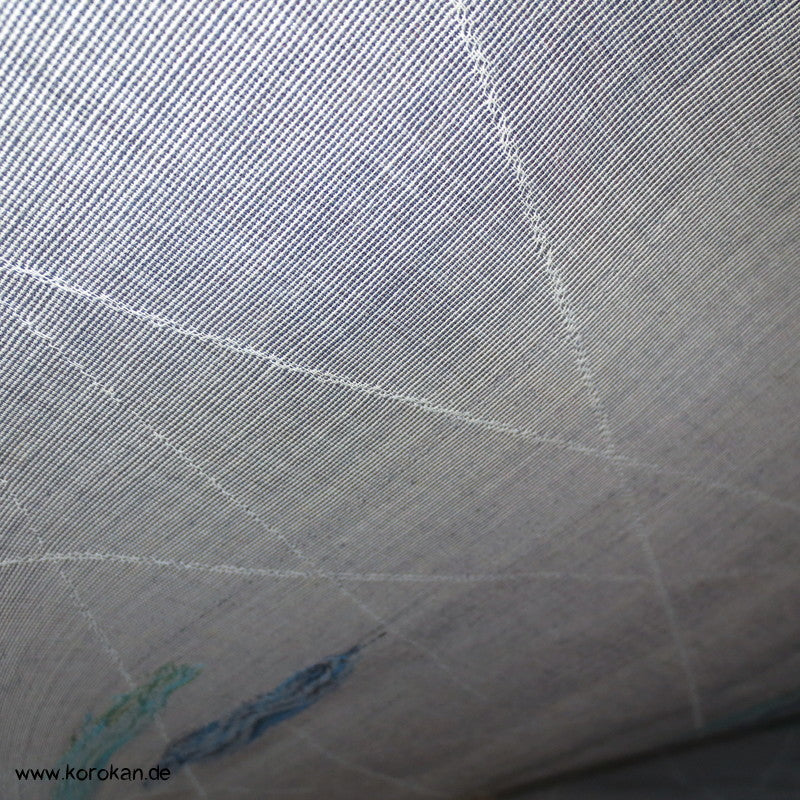 Welle Kimono Rho Stoff aus Wolle, zart und durchsichtig
