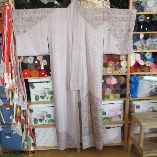 Calico Muster auf Jacquard Tsukesage (Homongi)