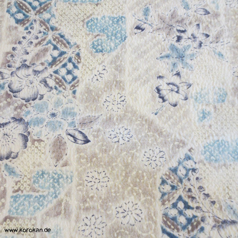 Kiribame Patchwork Kimono Wollgeorgette