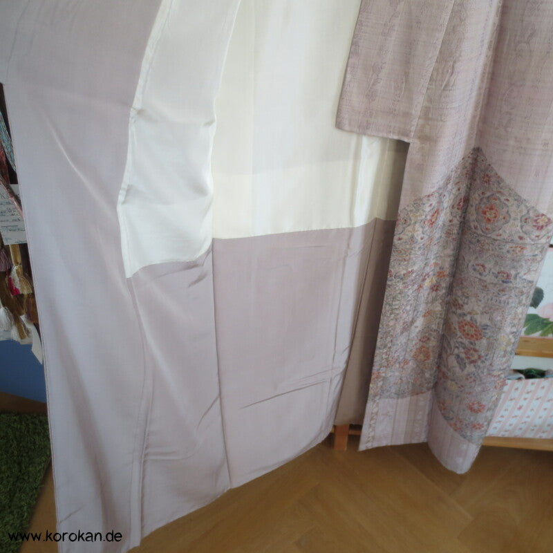 Calico Muster auf Jacquard Tsukesage (Homongi)