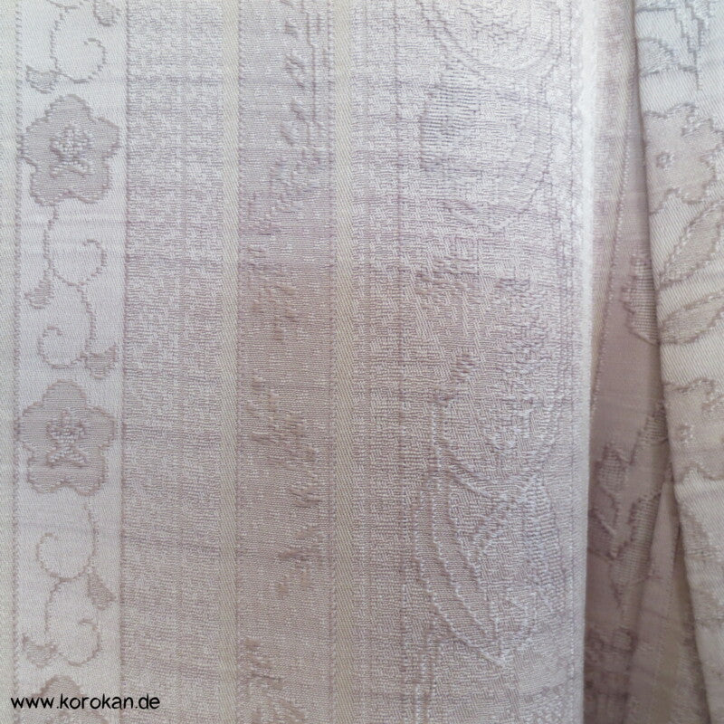 Calico Muster auf Jacquard Tsukesage (Homongi)